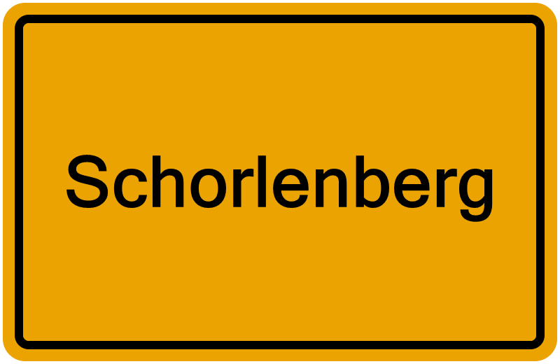 Handelsregisterauszug Schorlenberg