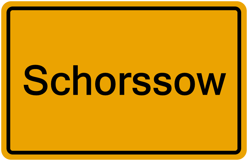 Handelsregisterauszug Schorssow