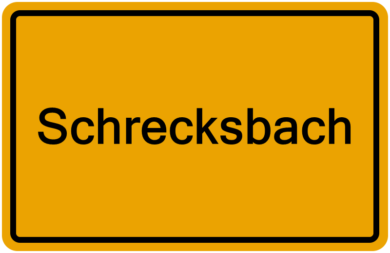 Handelsregisterauszug Schrecksbach