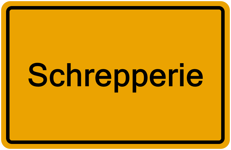 Handelsregisterauszug Schrepperie