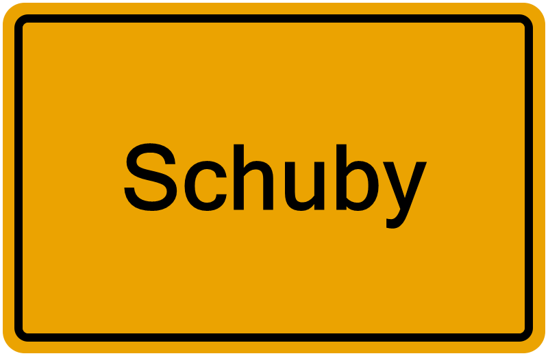 Handelsregisterauszug Schuby