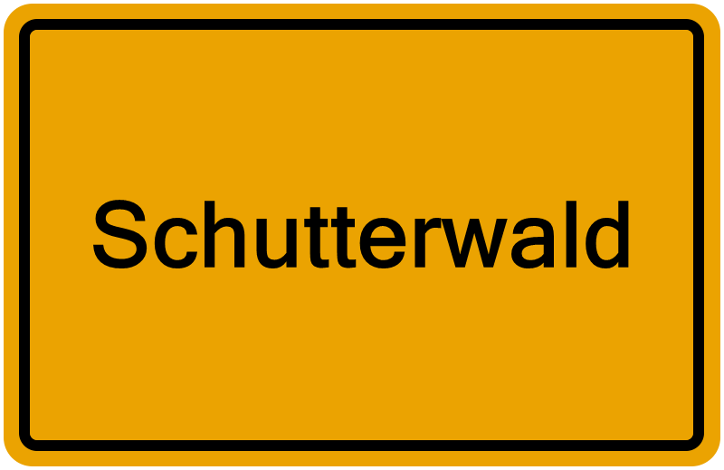 Handelsregisterauszug Schutterwald