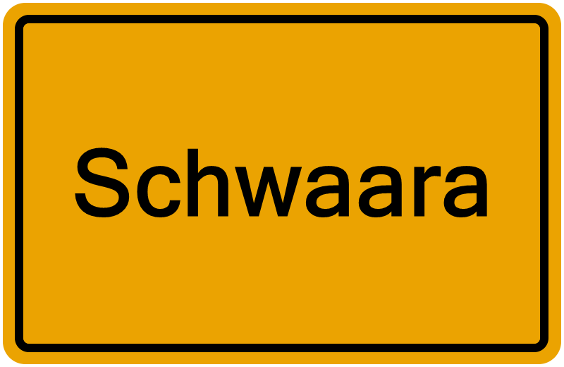 Handelsregisterauszug Schwaara
