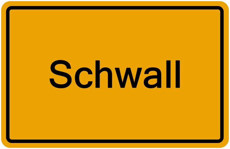 Handelsregisterauszug Schwall