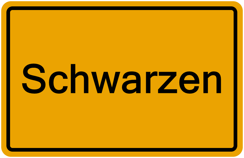 Handelsregisterauszug Schwarzen