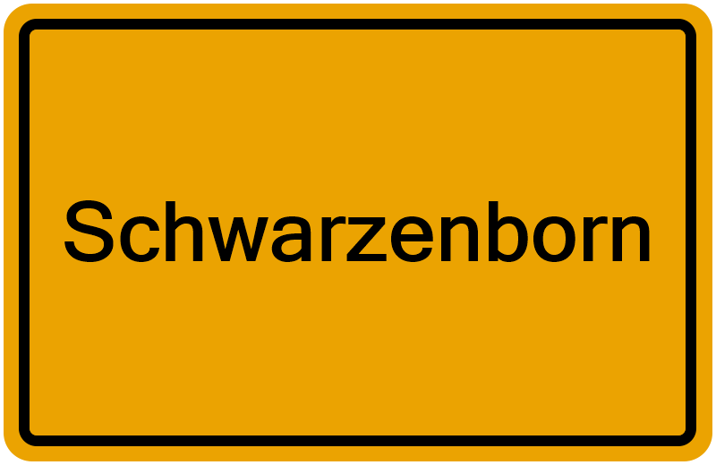 Handelsregisterauszug Schwarzenborn