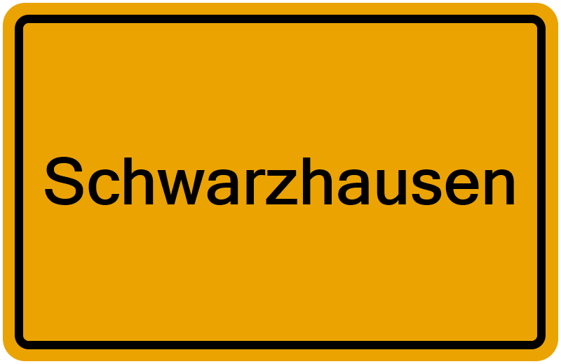 Handelsregisterauszug Schwarzhausen