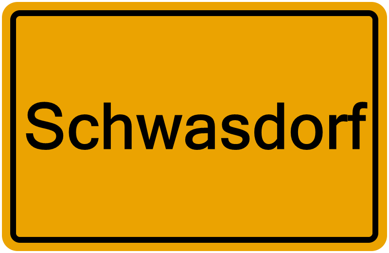 Handelsregisterauszug Schwasdorf