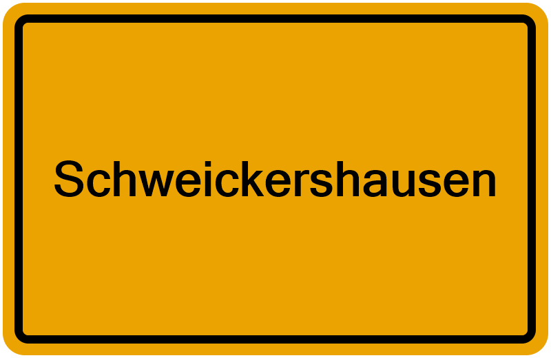 Handelsregisterauszug Schweickershausen