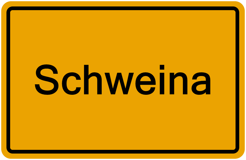 Handelsregisterauszug Schweina