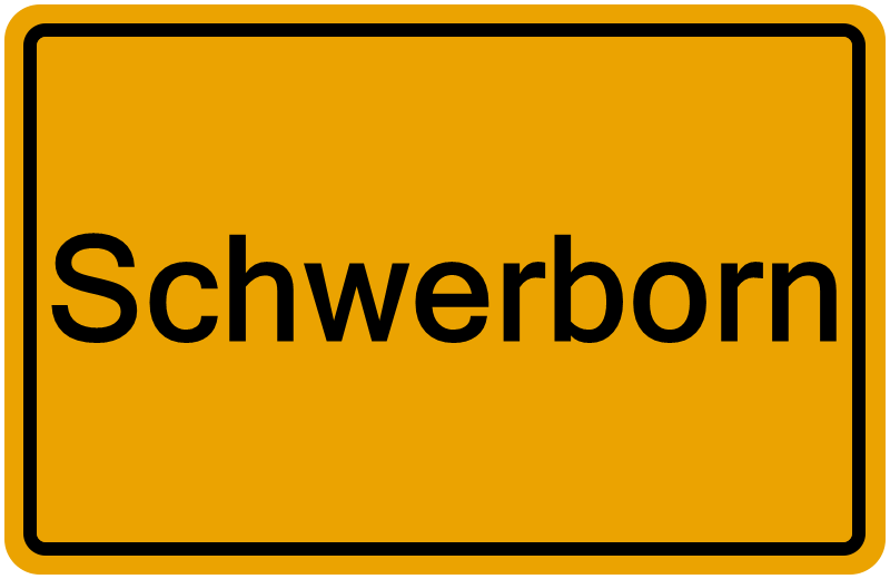 Handelsregisterauszug Schwerborn