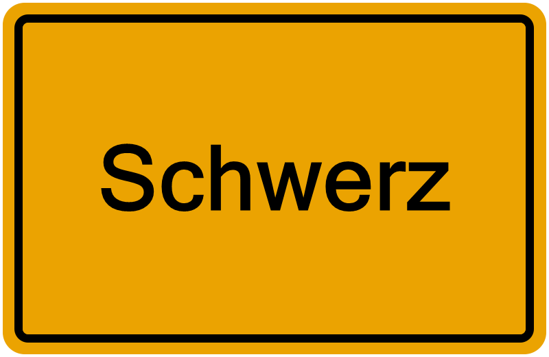 Handelsregisterauszug Schwerz