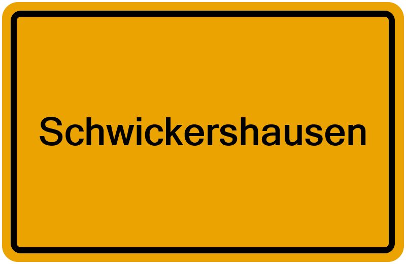Handelsregisterauszug Schwickershausen