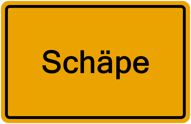 Handelsregisterauszug Schäpe