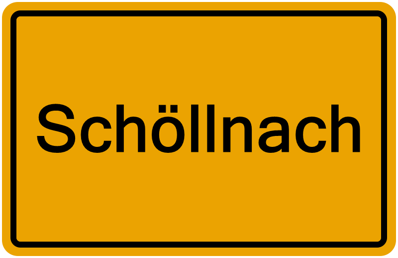 Handelsregisterauszug Schöllnach