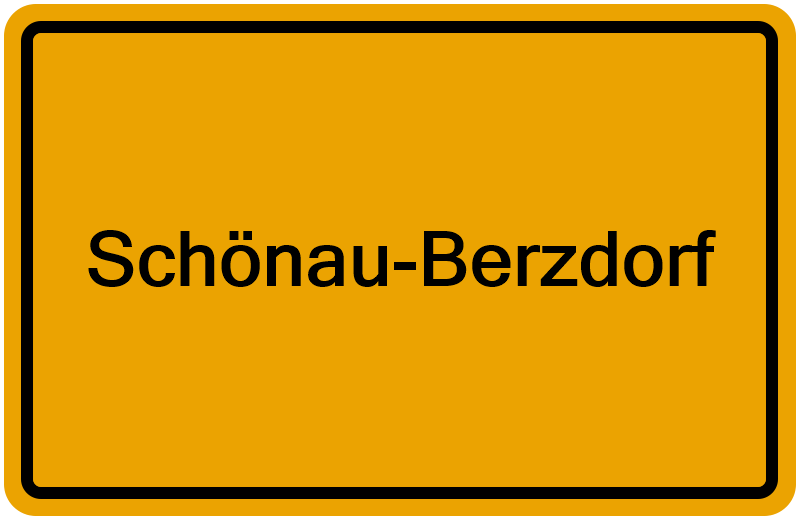Handelsregisterauszug Schönau-Berzdorf