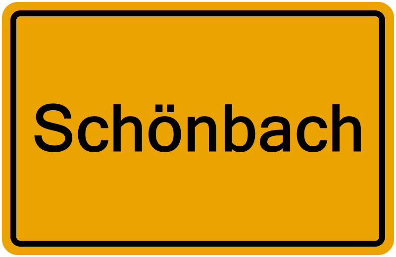Handelsregisterauszug Schönbach