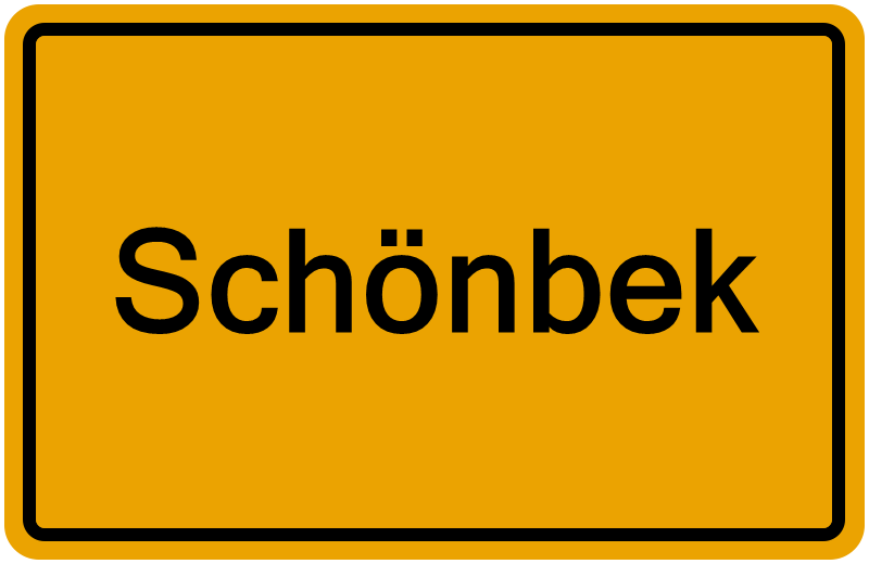 Handelsregisterauszug Schönbek