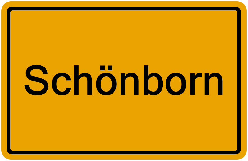 Handelsregisterauszug Schönborn