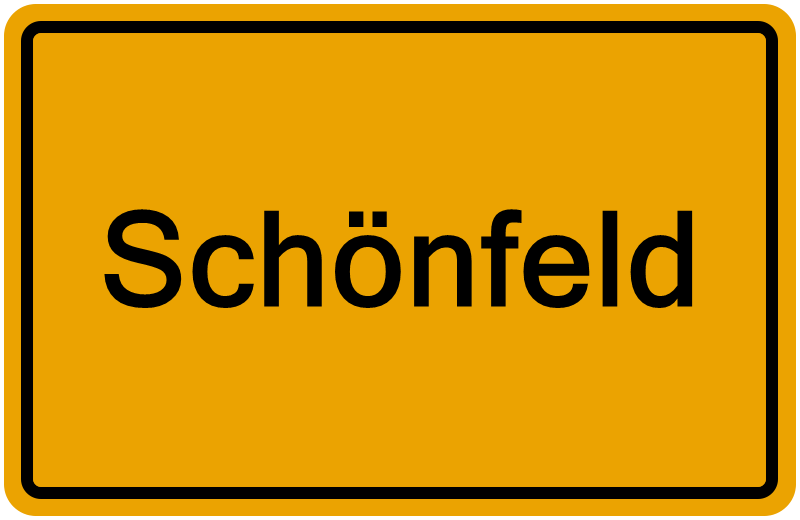 Handelsregisterauszug Schönfeld