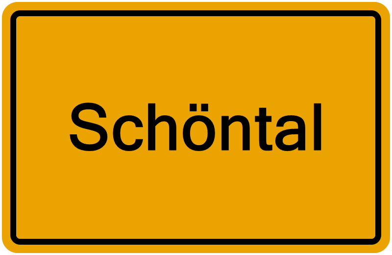 Handelsregisterauszug Schöntal