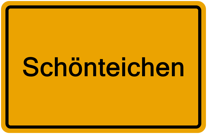 Handelsregisterauszug Schönteichen