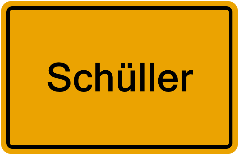 Handelsregisterauszug Schüller