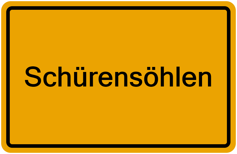 Handelsregisterauszug Schürensöhlen