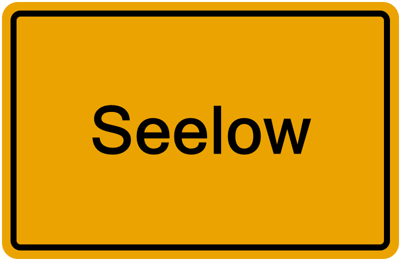 Handelsregisterauszug Seelow