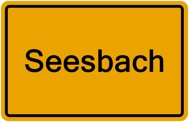 Handelsregisterauszug Seesbach