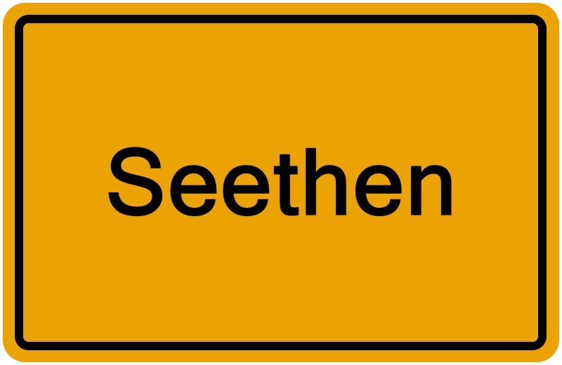 Handelsregisterauszug Seethen