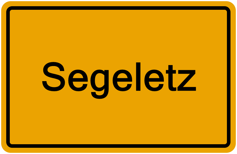 Handelsregisterauszug Segeletz