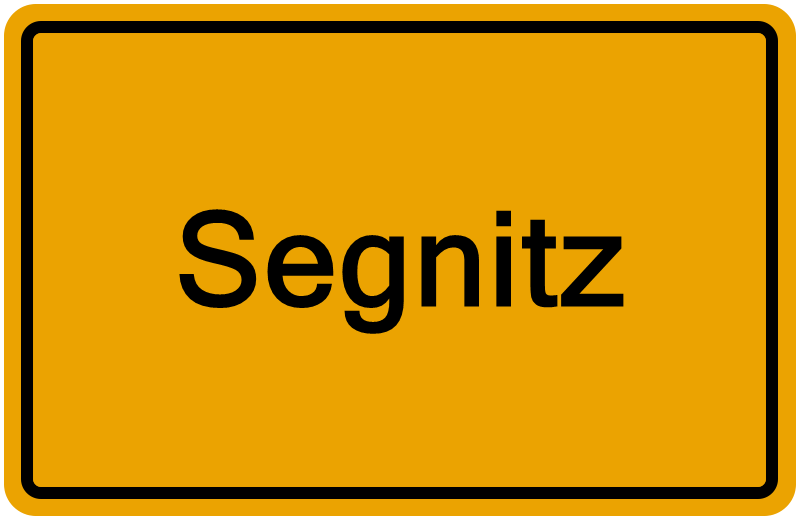 Handelsregisterauszug Segnitz