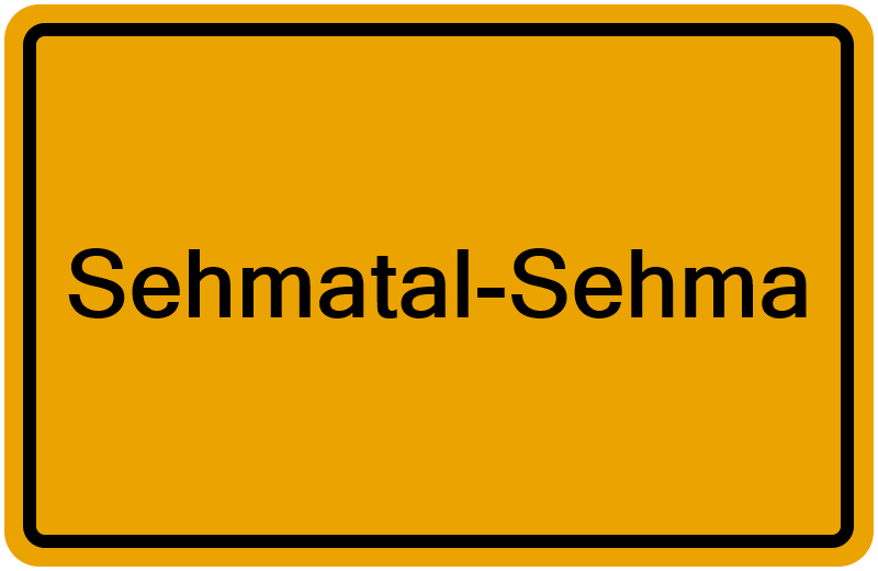 Handelsregisterauszug Sehmatal-Sehma