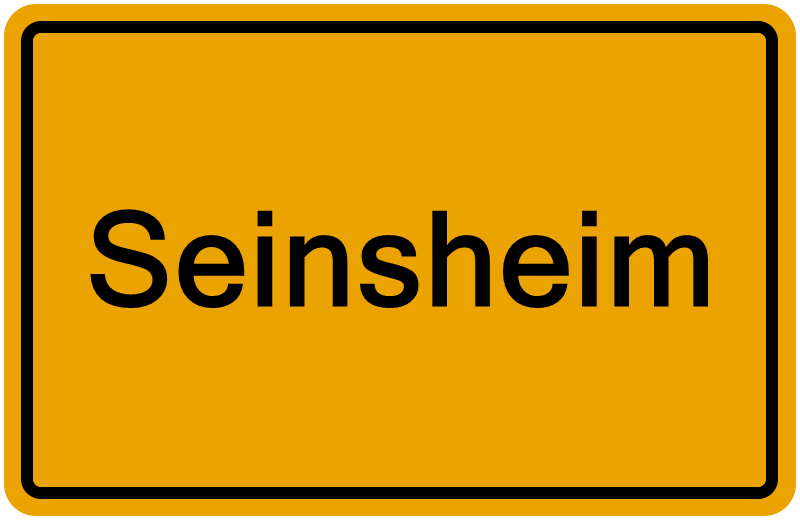 Handelsregisterauszug Seinsheim