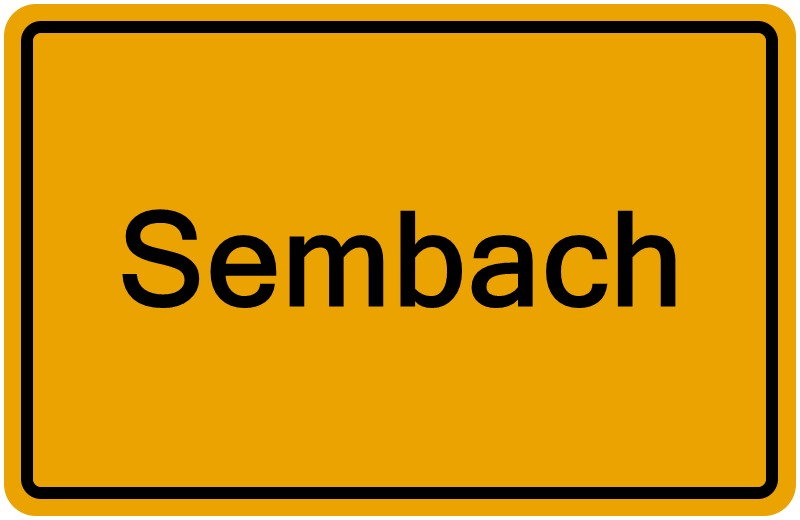 Handelsregisterauszug Sembach