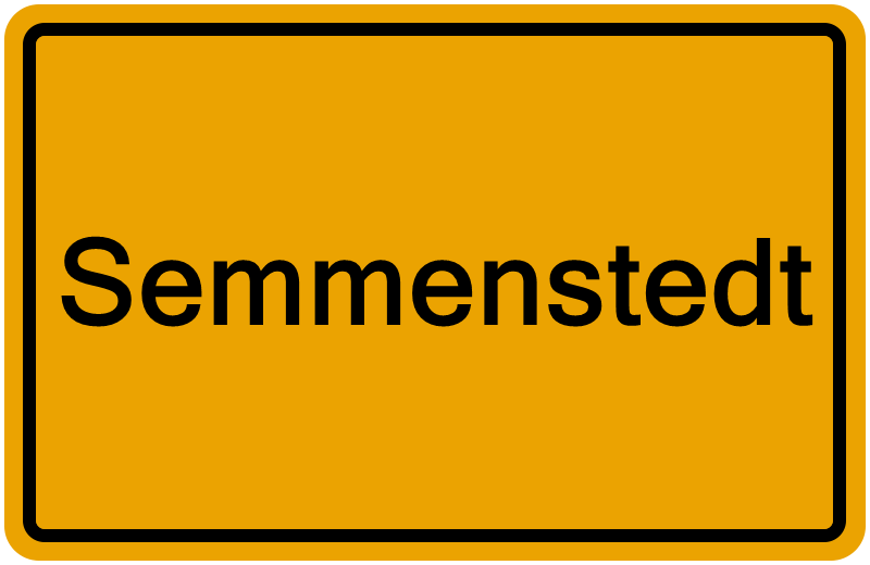 Handelsregisterauszug Semmenstedt