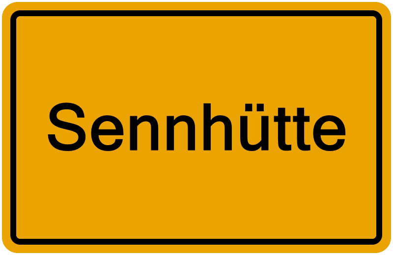 Handelsregisterauszug Sennhütte