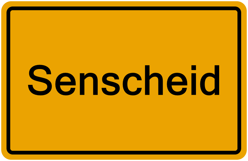 Handelsregisterauszug Senscheid