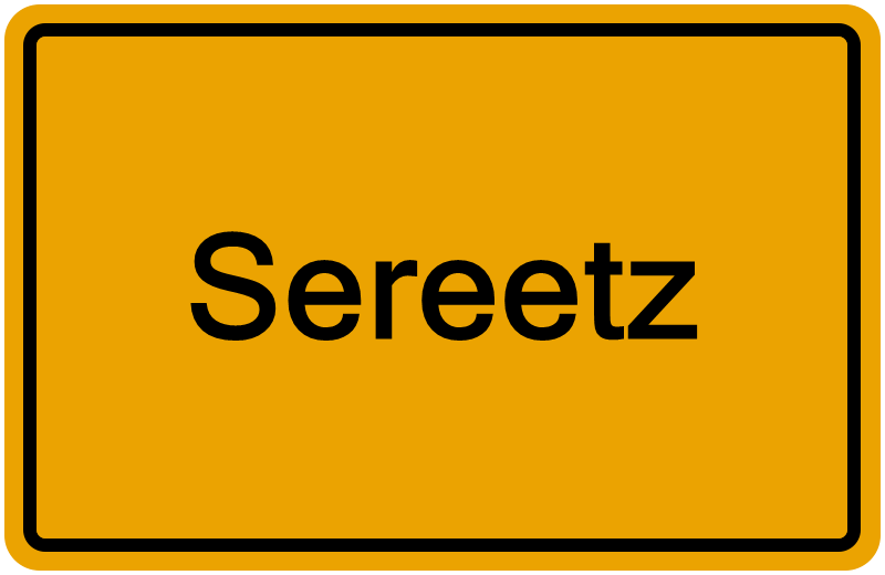 Handelsregisterauszug Sereetz