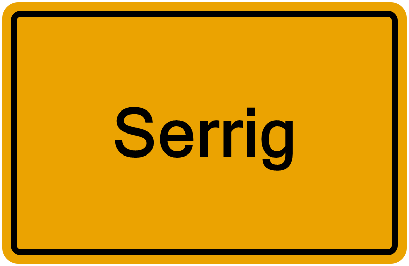 Handelsregisterauszug Serrig