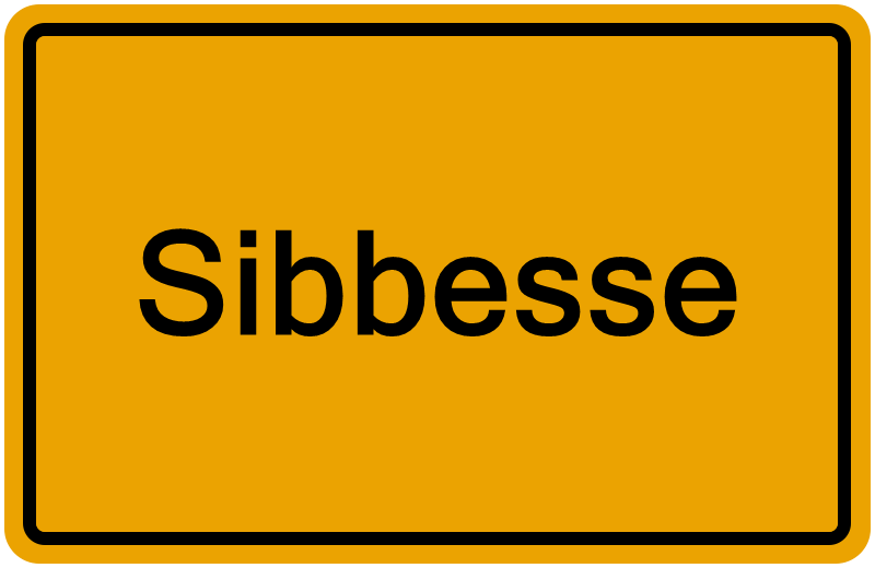 Handelsregisterauszug Sibbesse