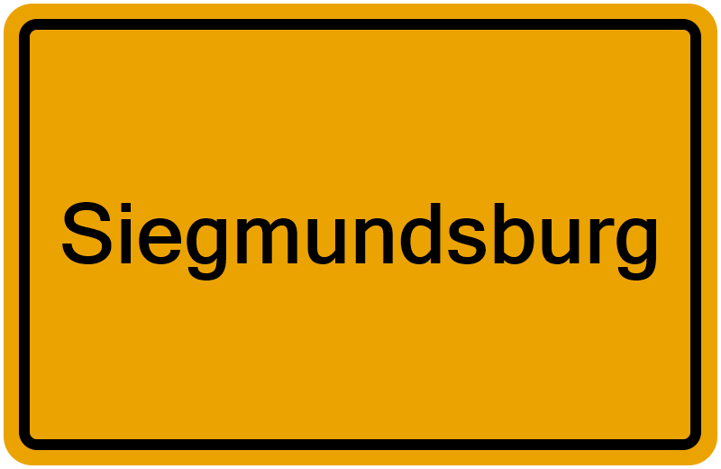 Handelsregisterauszug Siegmundsburg