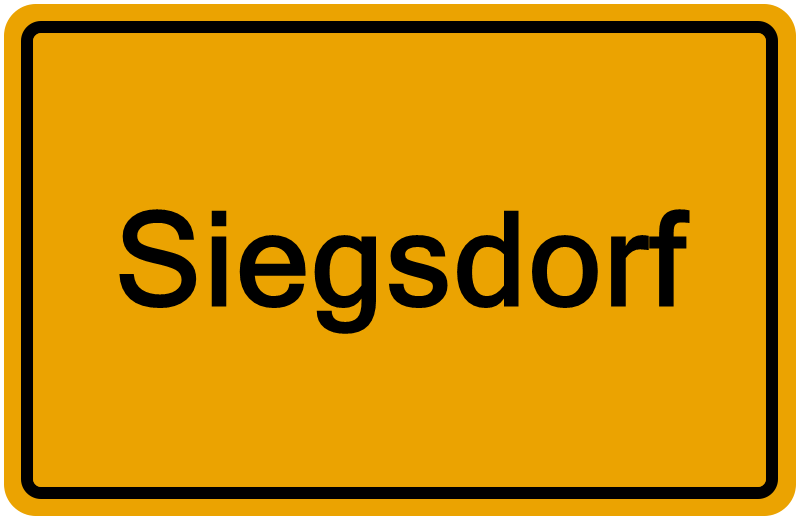Handelsregisterauszug Siegsdorf