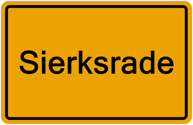 Handelsregisterauszug Sierksrade