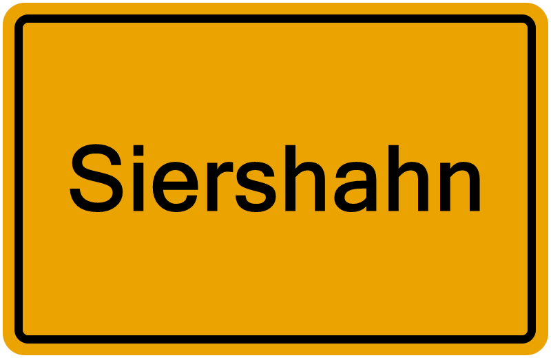 Handelsregisterauszug Siershahn