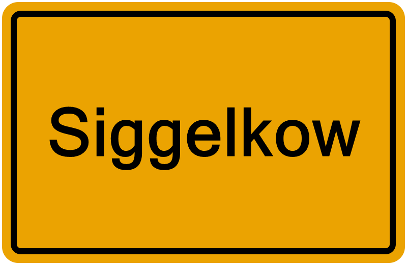 Handelsregisterauszug Siggelkow