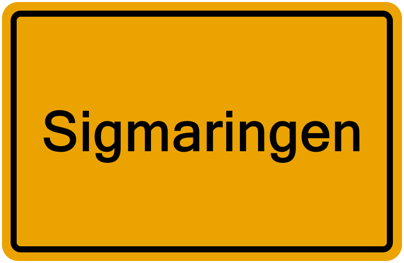 Handelsregisterauszug Sigmaringen