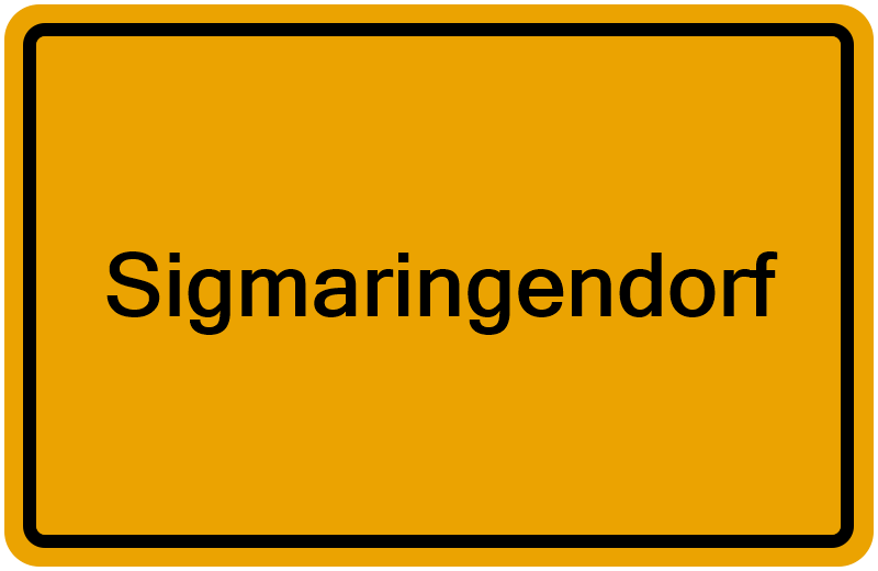 Handelsregisterauszug Sigmaringendorf