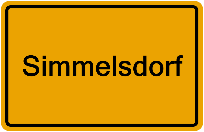 Handelsregisterauszug Simmelsdorf